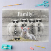 Schapenkoppel Baby lampvoet Tissuepapier (Craft)