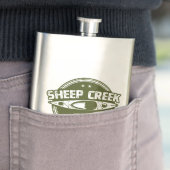 Schapenkreeft Wild en de Schilderachtig rivier de  Flacon (Voorbeeld)