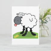 Schapenkruk Uitnodiging (Staand voorkant)