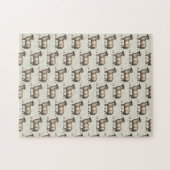 Schapenlammeren Boerderij Dierlijke Vintage Legpuzzel (Horizontaal)