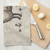 Schapenlammeren Boerderij Dierlijke Vintage Theedoek (Quarter Fold)