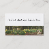 Schapenlammeren Ram Farm Animals Ranch Visitekaartje (Achterkant)