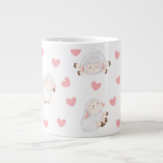 Schapenliefde Grote Koffiekop (Voorkant)