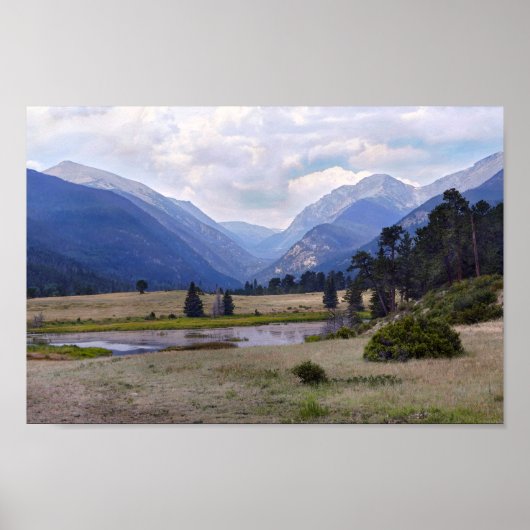 Schapenmeer, nationaal park Rocky, Colorado Poster (Voorkant)