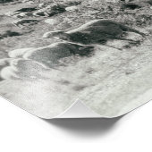 Schapenmonochrome Boerderij Dierlijk kosvederAntie Foto Afdruk (Hoek)