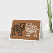 Schapenogen Kaart (Voorkant)