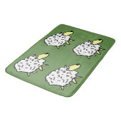 Schapenontwerp Badmat (Gekanteld)