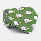 Schapenontwerp Stropdas (Opgerold)