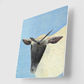 Schapenontwerp Vierkante Klok (Hoek)