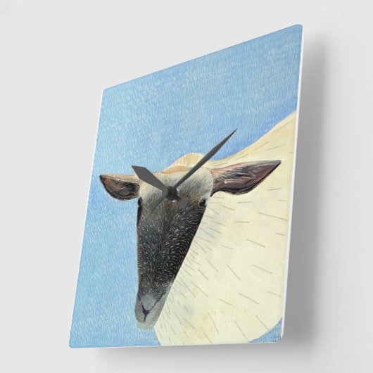 Schapenontwerp Vierkante Klok (Hoek)