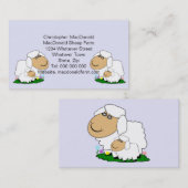 Schapenontwerp Visitekaartje (Voorkant / Achterkant)