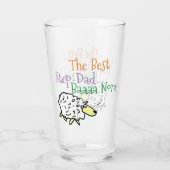 Schapenontwerp voor de beste stap glas (Achterkant)