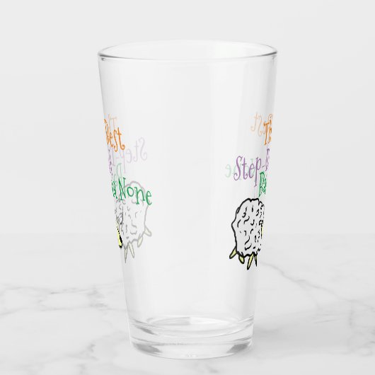 Schapenontwerp voor de beste stap glas (Rechts)