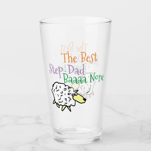 Schapenontwerp voor de beste stap glas (Voorkant)