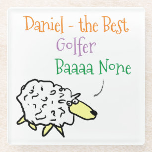 Schapenontwerp voor een Onderzetter van Golferglas