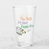 Schapenontwerp voor het beste moederglas glas (Achterkant)