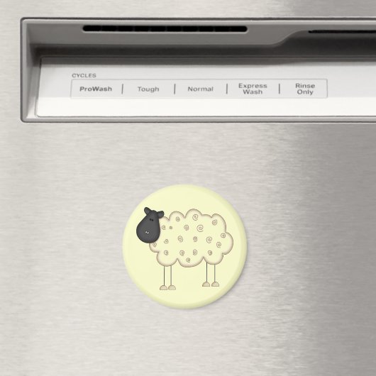 Schapenoverhemden en schenkingen magneet (Insitu (Vaatwasser))