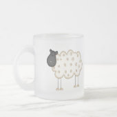 Schapenoverhemden en schenkingen matglas koffiemok (Links)