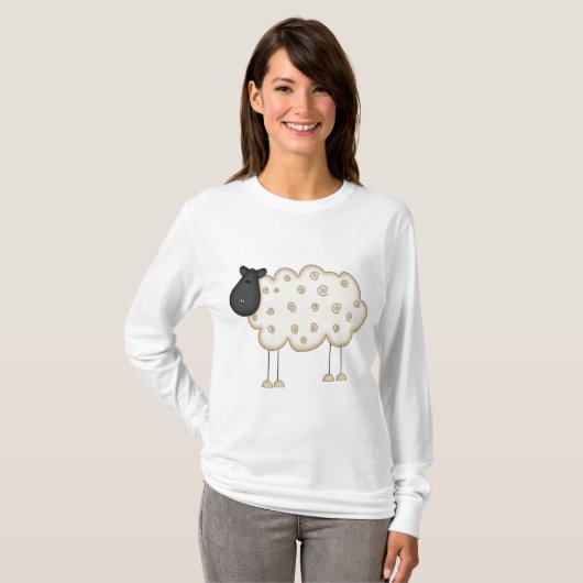 Schapenoverhemden en schenkingen t-shirt (Voorkant volledig)