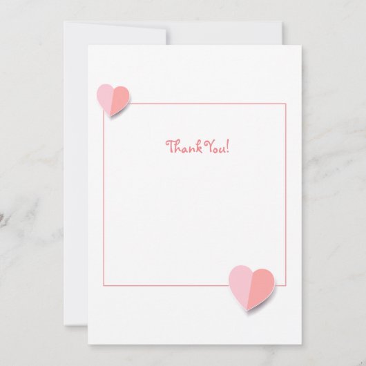 Schapenpapier — Levendig Bedankkaart (Achterkant)