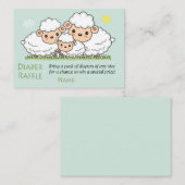 Schapenpapierkaartjes Plaatskaartje (Voorkant / Achterkant)