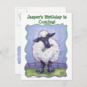 Schapenpartijcentrum Aankondigingskaart (Voorkant / Achterkant)