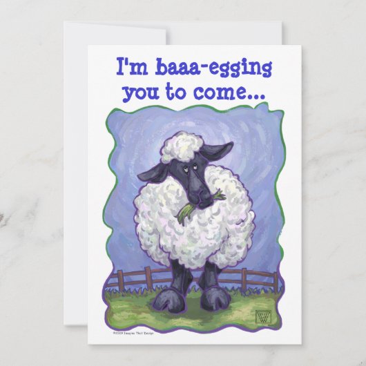 Schapenpartijcentrum Kaart (Voorkant)