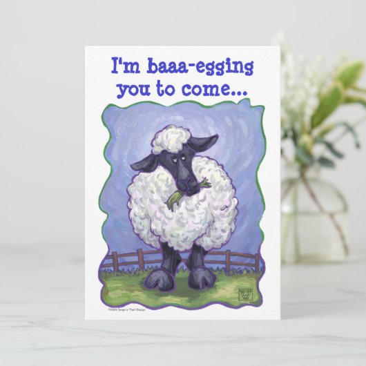 Schapenpartijcentrum Kaart (Staand voorkant)