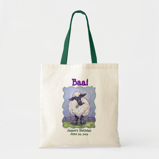 Schapenpartijcentrum Tote Bag (Voorkant)