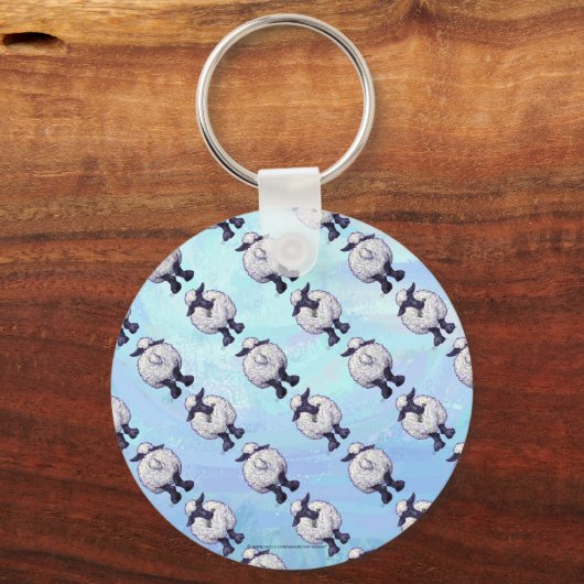 Schapenpatronen Sleutelhanger (Voorkant)