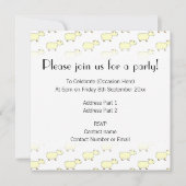 Schapenpatroon. Kaart (Voorkant)