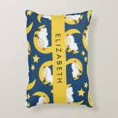 Schapenpatroon, Slapen Schaap, Maan, Jouw naam Accent Kussen (Voorkant(Verticaal))