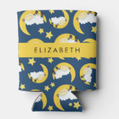 Schapenpatroon, Slapen Schaap, Maan, Jouw naam Blikjeskoeler (Achterkant)