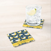 Schapenpatroon, Slapen Schaap, Maan, Jouw naam Kartonnen Onderzetters (Insitu)