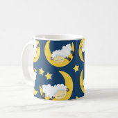 Schapenpatroon, Slapen Schaap, Maan, Jouw naam Koffiemok (Voorkant links)
