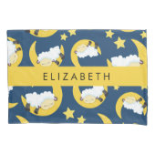 Schapenpatroon, Slapen Schaap, Maan, Jouw naam Kussensloop (Voorkant)