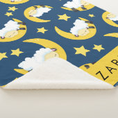 Schapenpatroon, Slapen Schaap, Maan, Jouw naam Sherpa Deken (3/4)