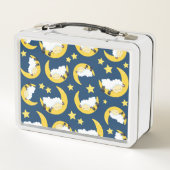 Schapenpatroon, Slapende schapen, Maan, Sterren (Achterkant)