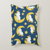 Schapenpatroon, Slapende schapen, Maan, Sterren Accent Kussen (Voorkant(Verticaal))