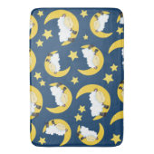 Schapenpatroon, Slapende schapen, Maan, Sterren Badmat (Voorkant Verticaal)