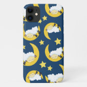 Schapenpatroon, Slapende schapen, Maan, Sterren Case-Mate iPhone Case (Achterkant)