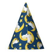 Schapenpatroon, Slapende schapen, Maan, Sterren Feesthoedjes (Achterkant)