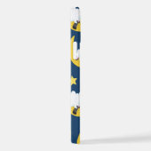 Schapenpatroon, Slapende schapen, Maan, Sterren iPhone Hoesje (Rechterkant)