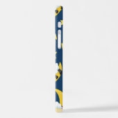 Schapenpatroon, Slapende schapen, Maan, Sterren iPhone Hoesje (Linkerkant)