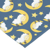 Schapenpatroon, Slapende schapen, Maan, Sterren Medium Tafelloper (Hoek)