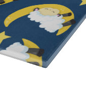 Schapenpatroon, Slapende schapen, Maan, Sterren Snijplank (Hoek)