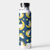 Schapenpatroon, Slapende schapen, Maan, Sterren Waterfles (Rechts)