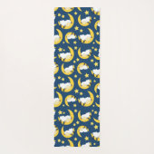 Schapenpatroon, Slapende schapen, Maan, Sterren Yogamat (Achterkant)