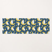 Schapenpatroon, Slapende schapen, Maan, Sterren Yogamat (Voorkant (horizontaal))