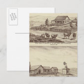 Schapenranches van Deer Creek Briefkaart (Voorkant / Achterkant)
